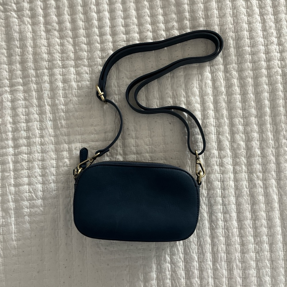Joy Susan Dark Blue Crossbody Bag